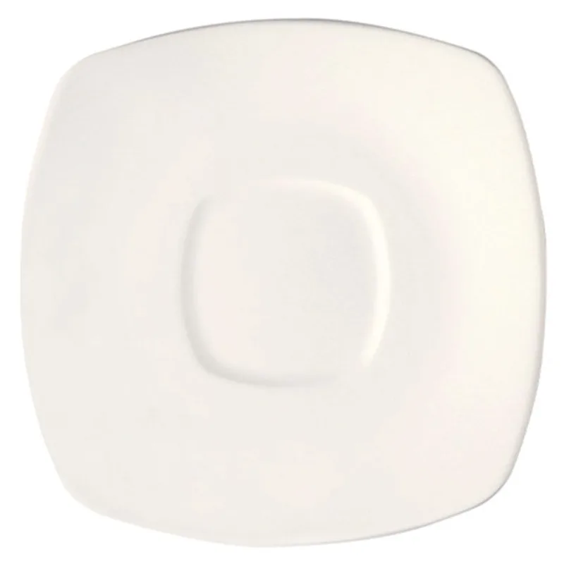 Plato de té 17.5cm oslo blanco Corona