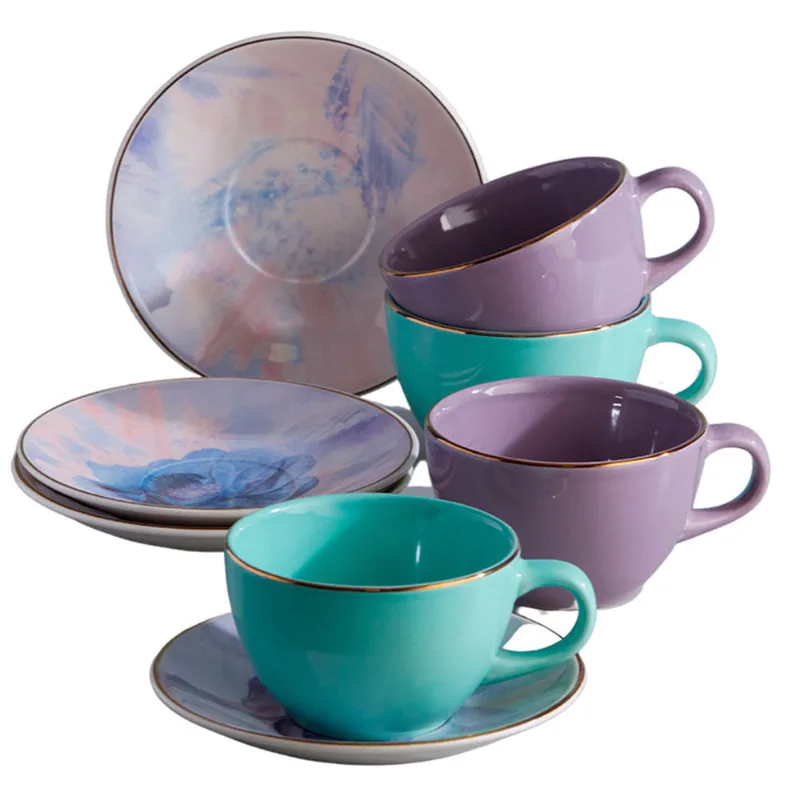 Set de té 4 puestos loreta Corona