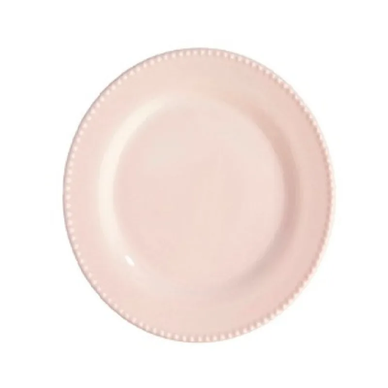 Plato Postre Perla Arena Loza 20 Cm Corona