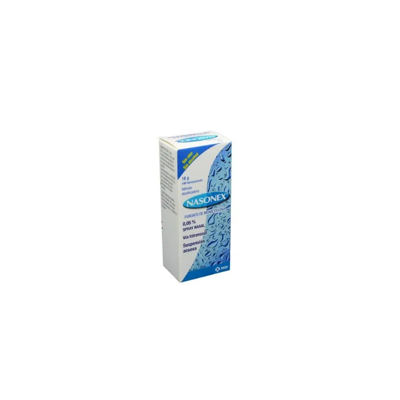 Nasonex Suspensión Acuosa 0,05 % Caja con Spray Nasal con 18 G