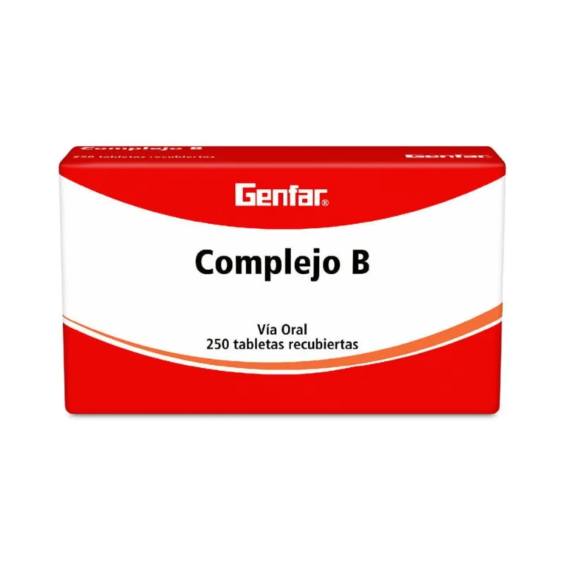 Complejo B Caja con 250 Tabletas Recubiertas