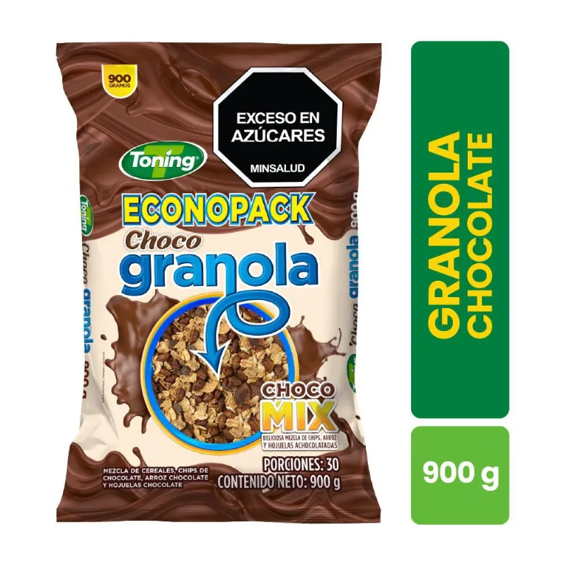Granola TONING choco mix (900 gr)