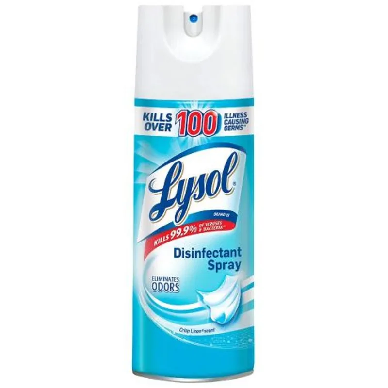 Desinfectante Lysol Aerosol Crisp Linen 369ml (12.5Oz)