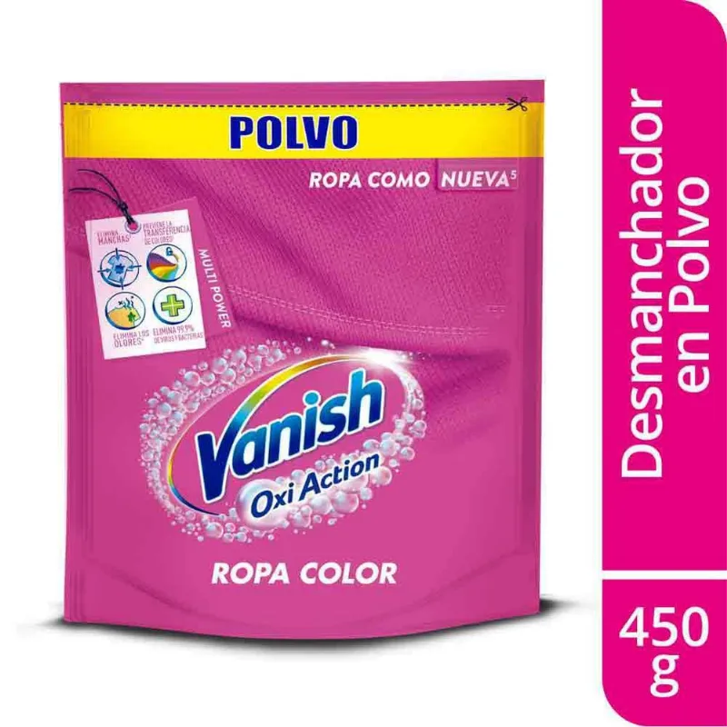 DESMANCHADOR ROSA VANISH 450 gr