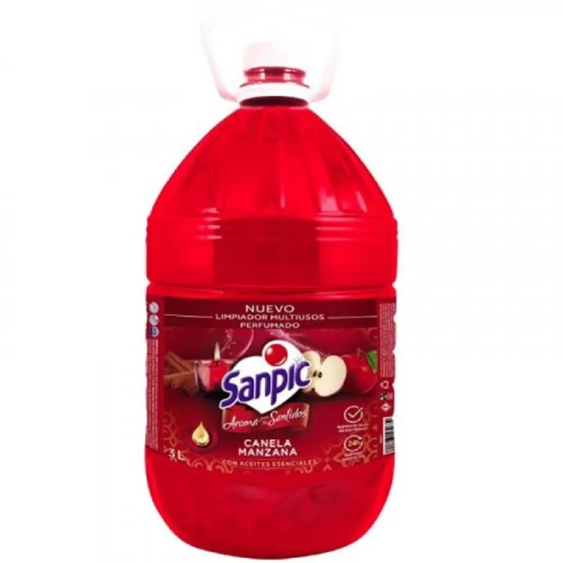 Sanpic limpia pisos Canela Manzana 3000ml