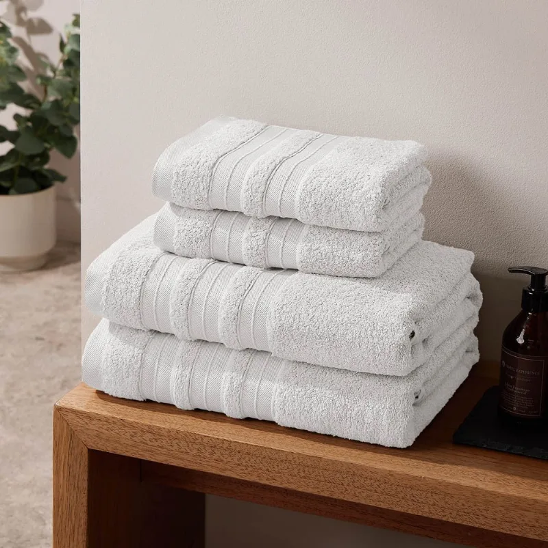 Toalla Lyon Blanca 100% Algodón 700 gr 78x160 cm de Cuerpo