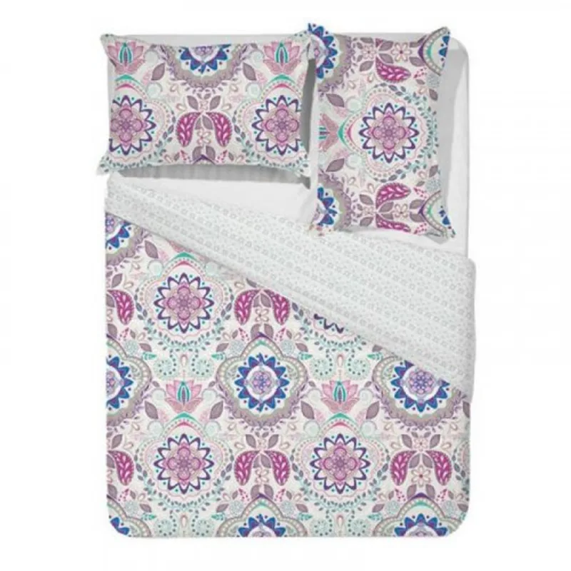 Juego Cama Sencillo Microfibr Estampado