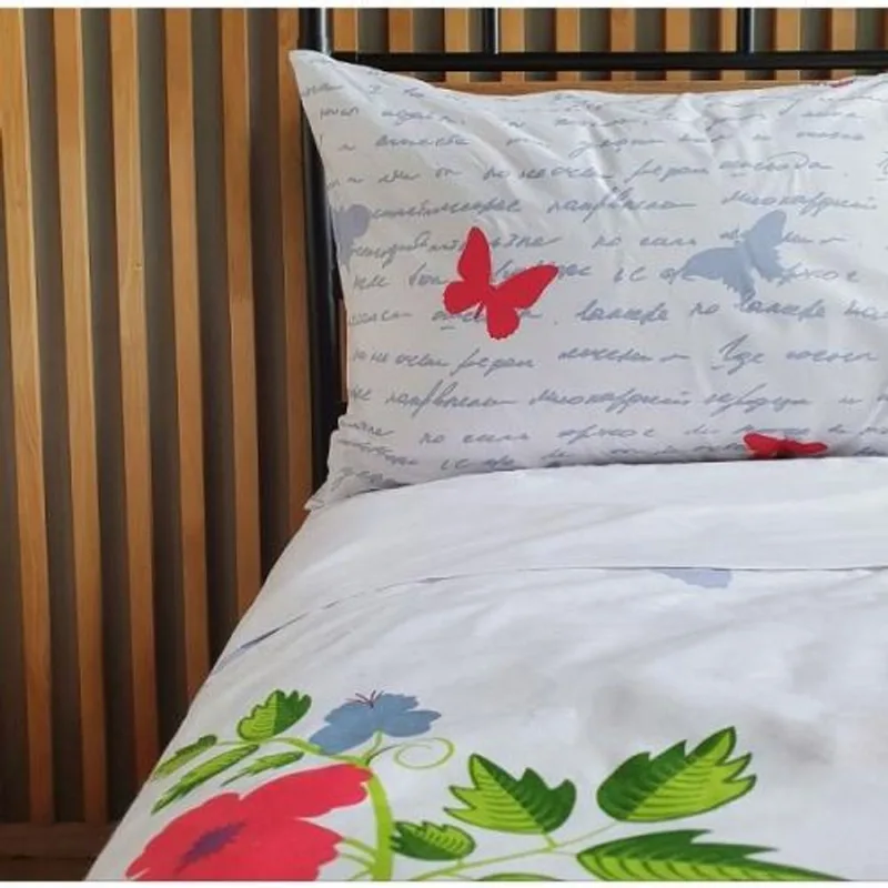 Juego Cama Semidoble Microfibra 100 Poliester Sweet Home