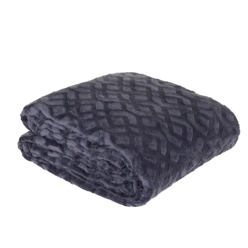 Cobija Soft Flannel Fleece 250 gr Nightsadow Blue 140 x 200 cm