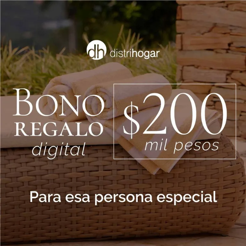 Bono DH Tarjeta Regalo X$200.000