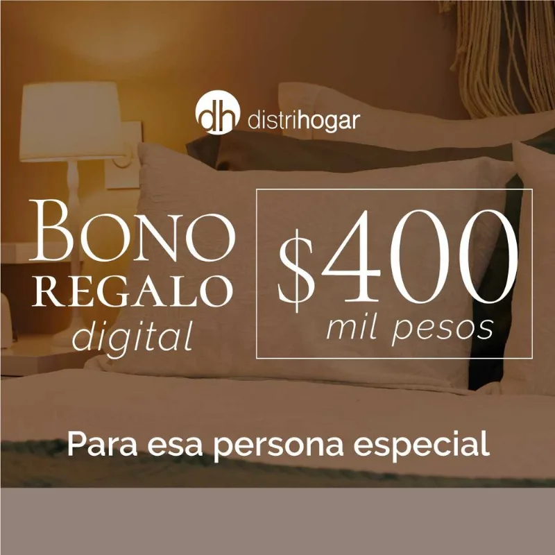 Bono DH Tarjeta Regalo X$400.000
