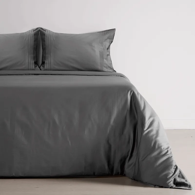 Cover Duvet - Funda Plumón Hotel Experience 400 Hilos 100% Algodón Cairo Gris King