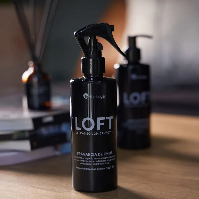 Fragancia de Linos y Ambiente Loft 250 Ml