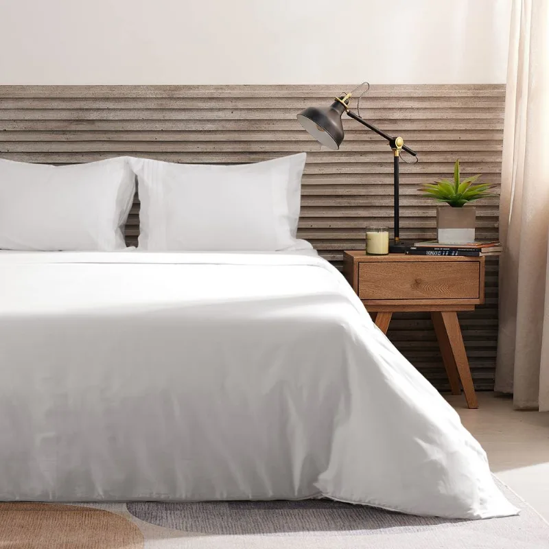 Cover Duvet Hotel Experience 300 Hilos con Algodón Egipcio Nilo Blanco Cremoso Cover Duvet Hotel Experience 300 Hilos con Algodón Egipcio Nilo King