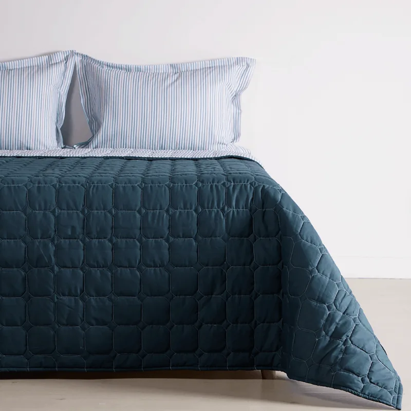 Cubrelecho Doblefaz 150 Hilos Polialgodón Oxford Doble