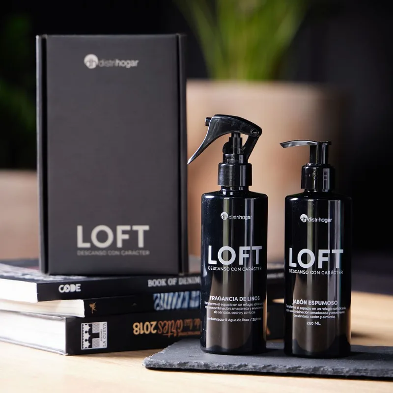 Set Loft: Fragancia De Linos 250 ml y Jabón 250 ml