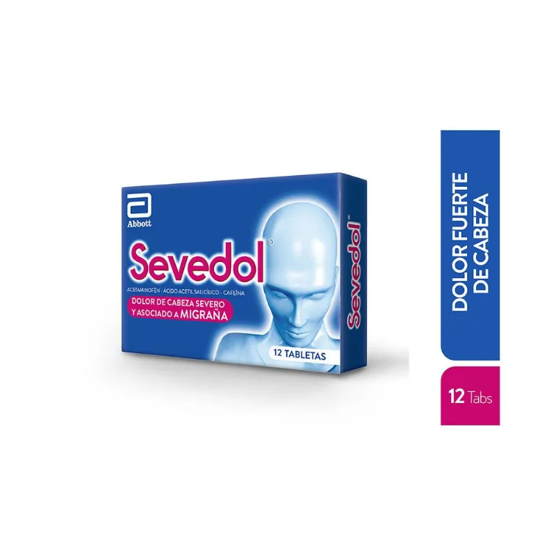 Sevedol Dolor de Cabeza Caja con 12 Tabletas
