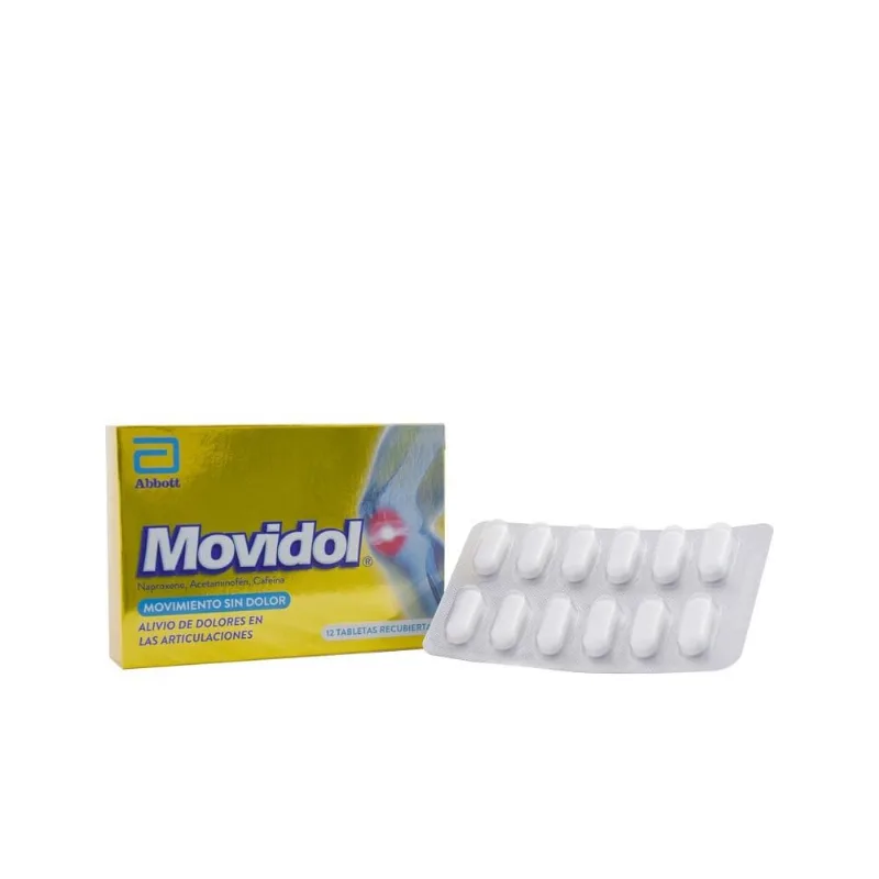 Movidol Caja con 12 Tabletas Recubiertas