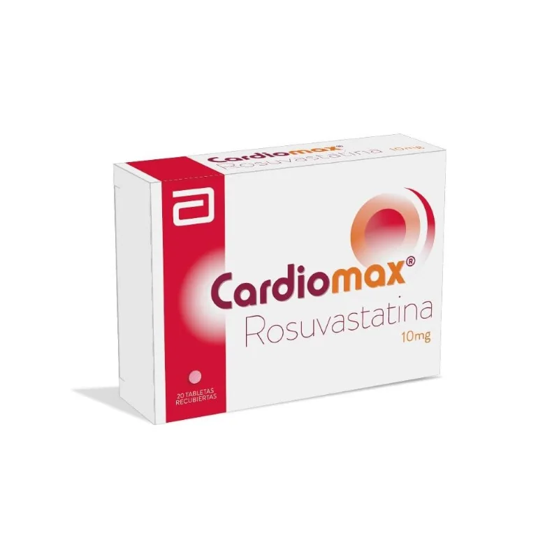 Cardiomax 10 Mg Caja con 20 Tabletas Recubiertas
