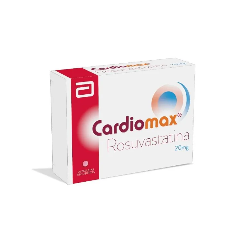 Cardiomax 20 Mg Caja con 20 Tabletas Recubiertas