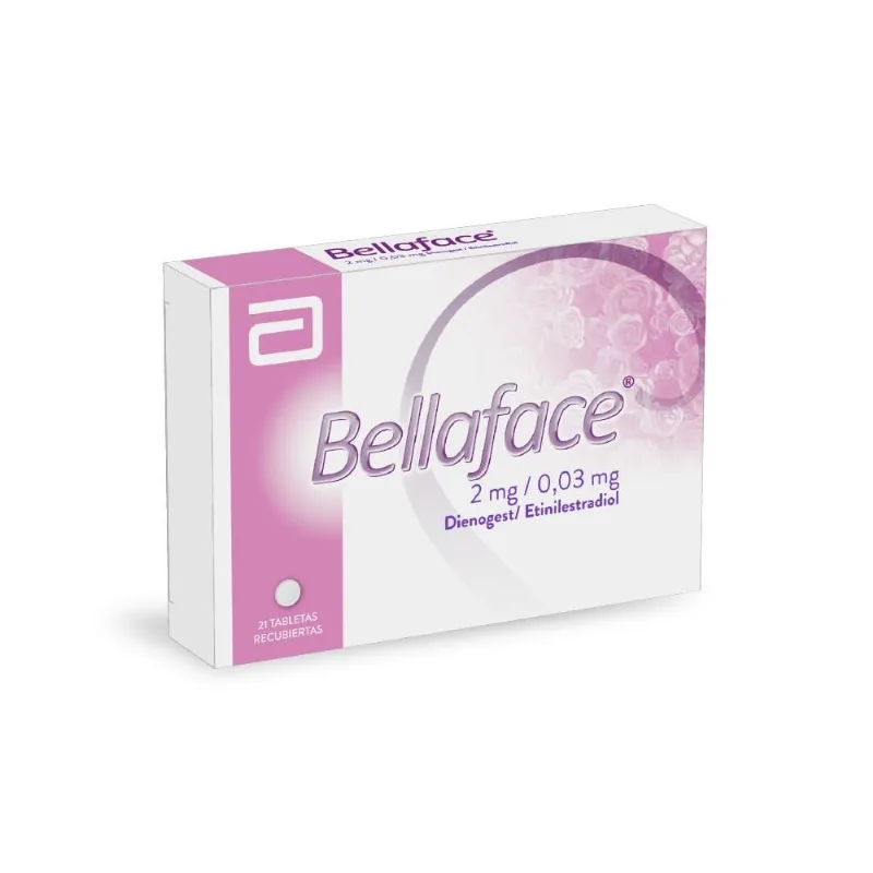 Bellaface 2/ 0,03 Mg Caja con 21 Tabletas Recubiertas