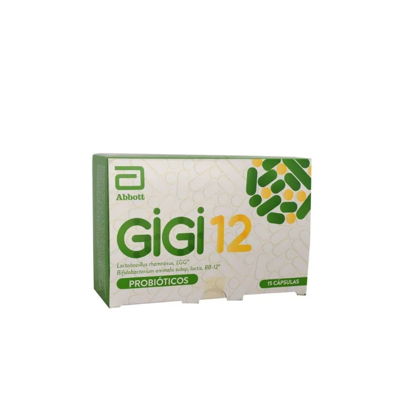 Gigi 12 Probióticos Caja con 15 Cápsulas