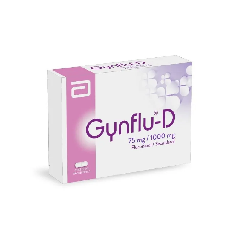Gynflu-d 75/ 1000 Mg Caja con 4 Tabletas Recubiertas