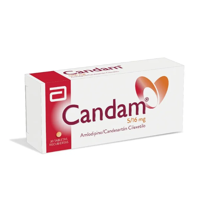 Candam 5/16 Mg Caja con 30 Tabletas Recubiertas