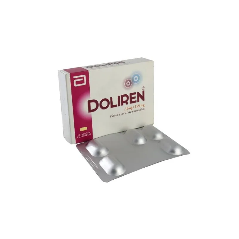 Doliren 7.5 / 325 Mg Caja con 10 Tabletas