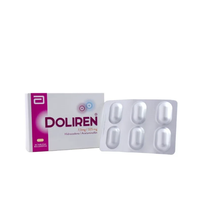 Doliren 7,5 / 325 Mg Caja con 30 Tabletas