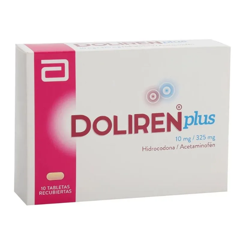 Doliren Plus 10mg / 325 Mg 10 Tabletas Recubiertas