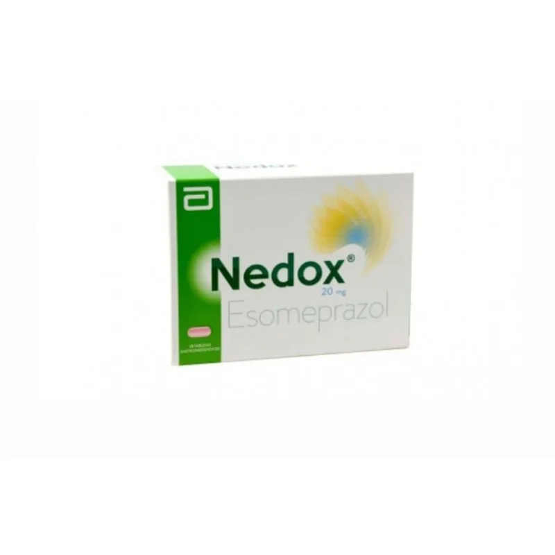 Nedox 20 Mg Caja con 28 Tabletas Gastrorresistentes