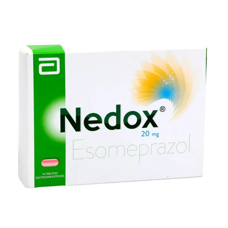 Nedox Esomeprazol 20 Mg 14 Tabletas Gastrorresistentes