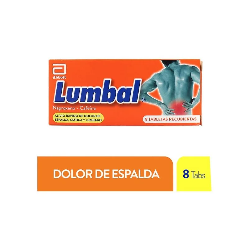 Lumbal 50/ 220 Mg Caja con 8 Tabletas Recubiertas