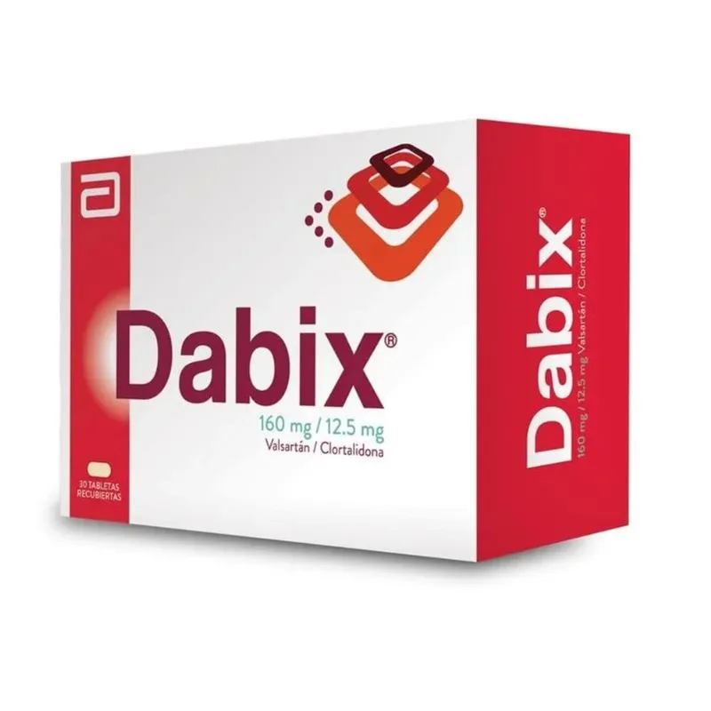 Dabix 160 / 12,5 Mg 30 Tabletas Recubiertas