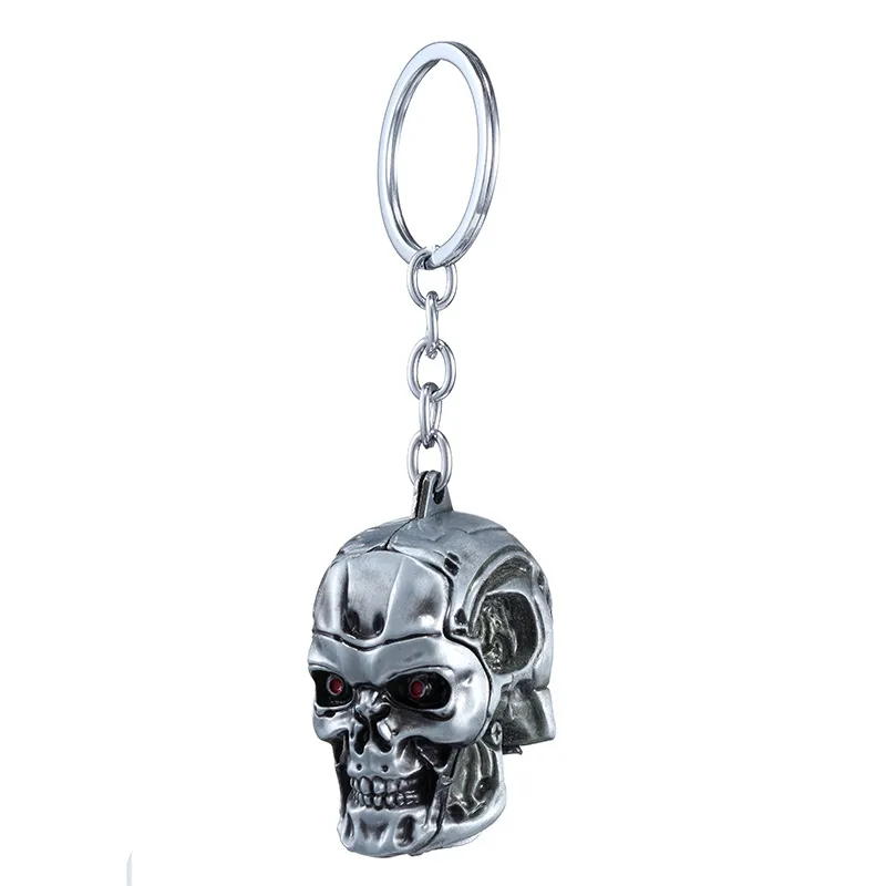 Tema De Halloween Do Chaveiro Terminator Skeleton Skull
