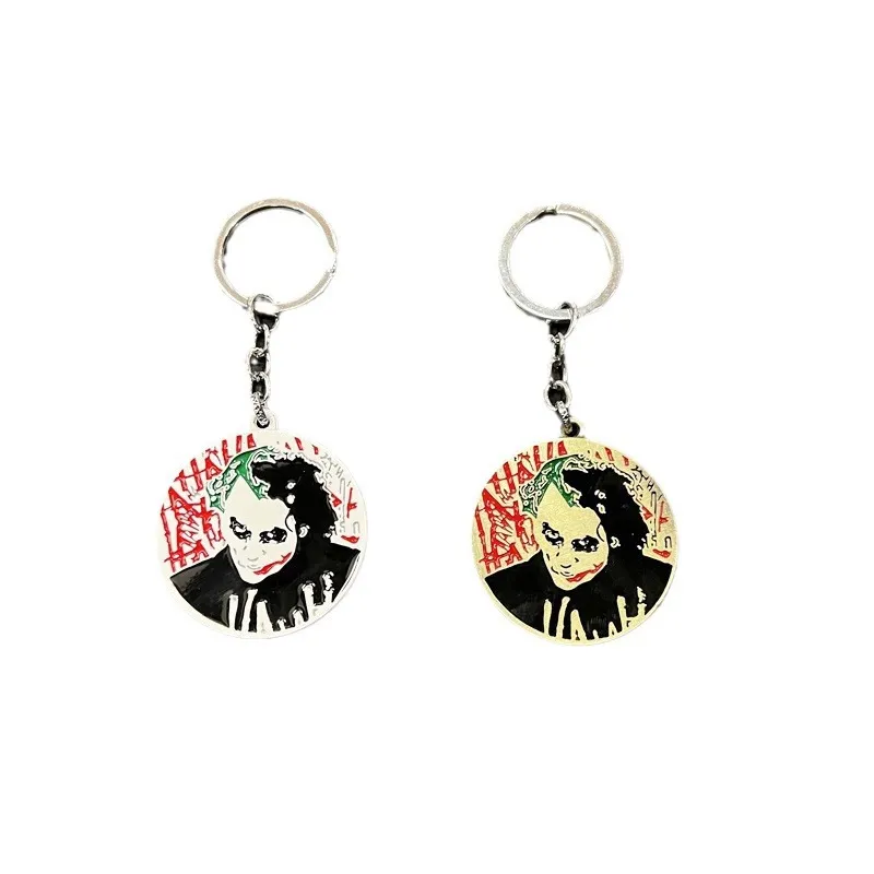 Pingente De Chaveiro Heath Ledger Joker The Dark Knight