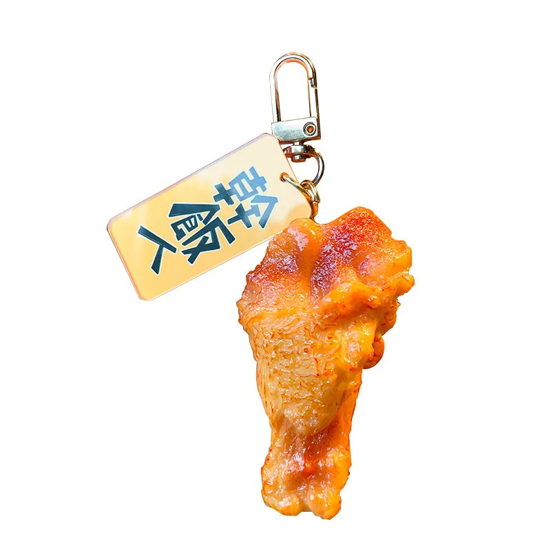 Chaveiro, Chaveiro, Coxinha De Frango Assado Para Bolsa De Carro