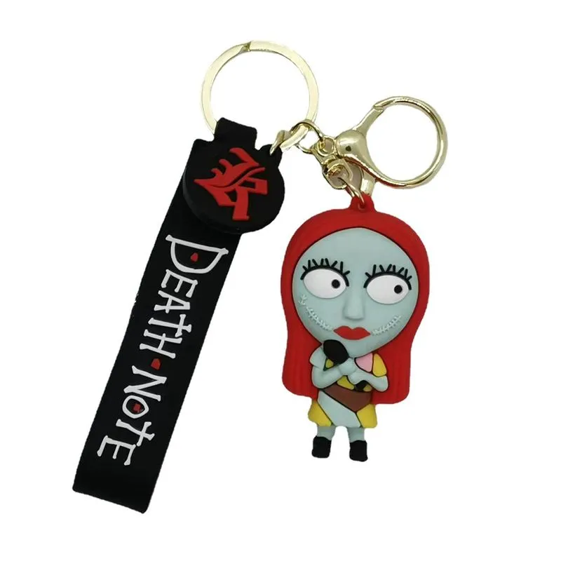 Chaveiro Em Pvc Halloween Rag Doll Girl Gothic Design