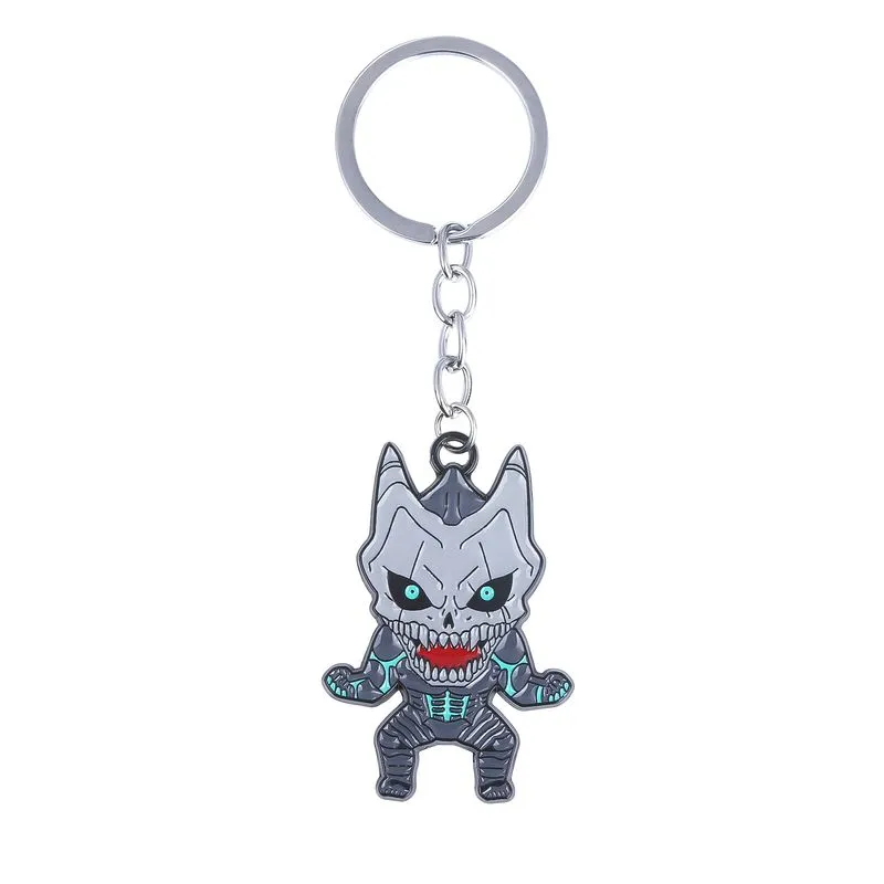 Pingente De Metal Keychain Monster #8 Cartoon Skull Creature