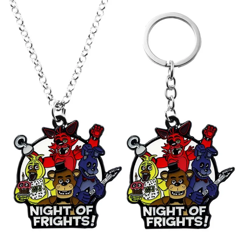 Pingente De Chaveiro Five Nights At Freddy's Halloween Night