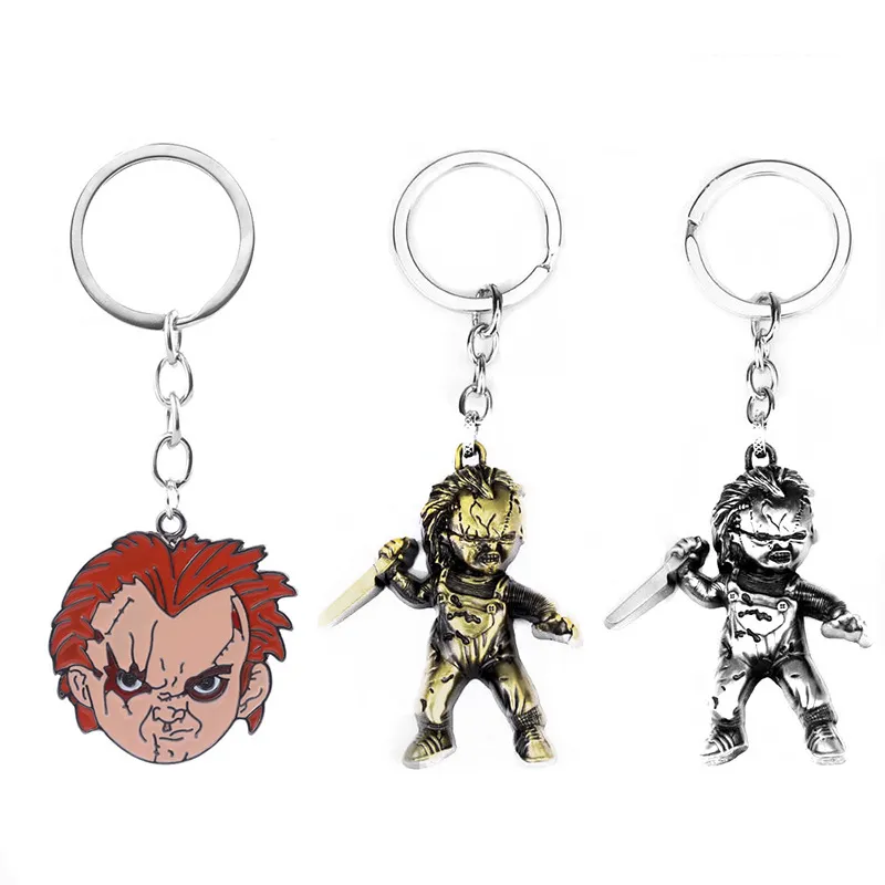 Chaveiro Chucky Doll Pendant, Ícone De Filme De Terror Para Fãs