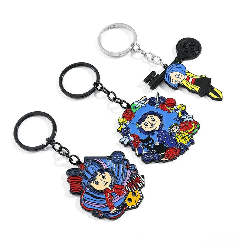 Pingente De Chaveiro Coraline Button Eyes, Memorabilia Do Filme