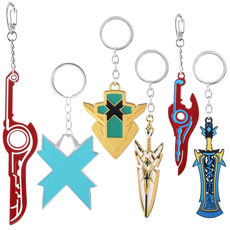 Chaveiro Chaveiro De Metal Xenoblade Chronicles 2 Weapon
