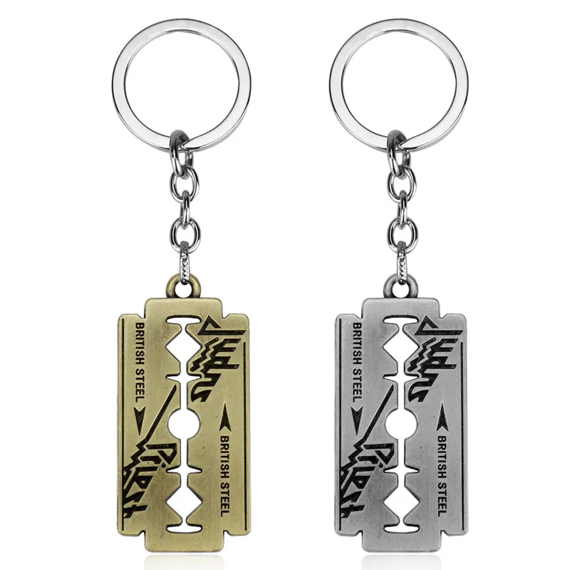 Pingente De Chaveiro Judas Priest British Steel Metal Blade