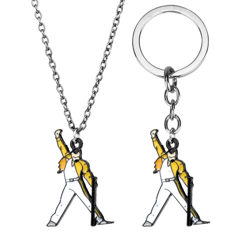 Colar De Chaveiro Queen Freddie Mercury Iconic Pose