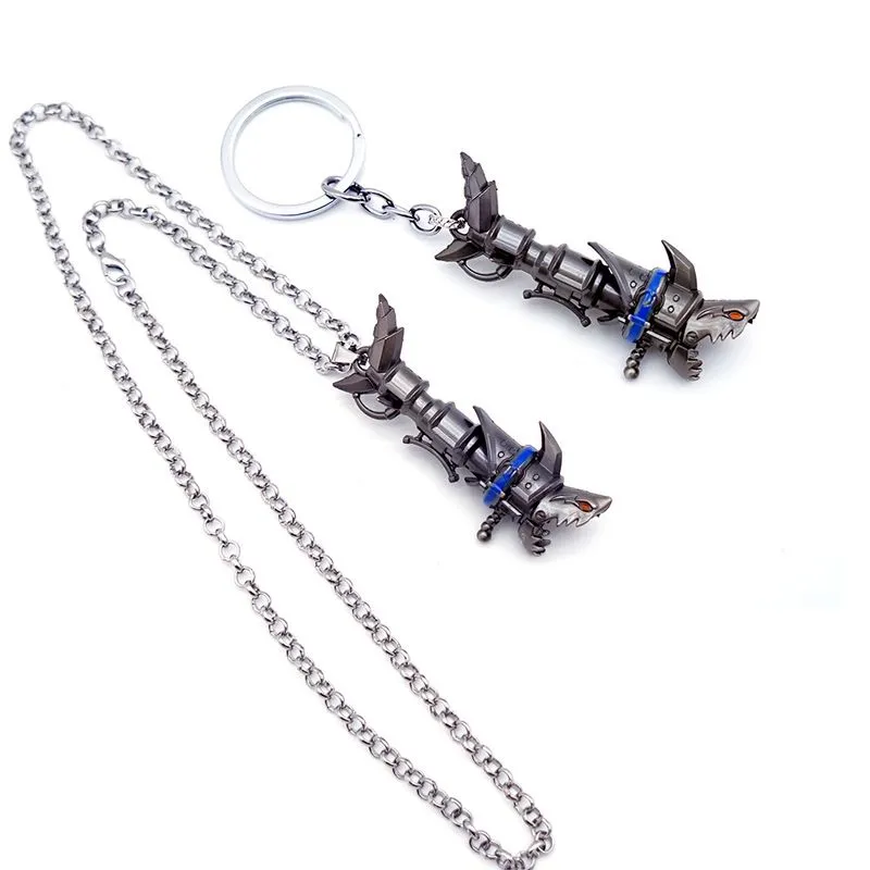 Conjunto De Chaveiros E Colares League Of Legends Jinx's Gun