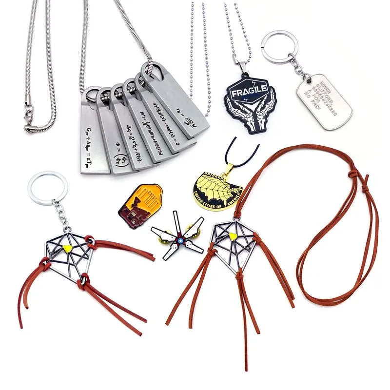 Conjunto De Chaveiros Death Stranding Norman Reedus &amp; Dreamcatcher