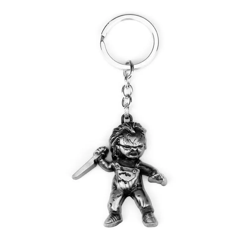 Chaveiro, Chaveiro, Pingente De Liga Leve Chucky Killer Doll