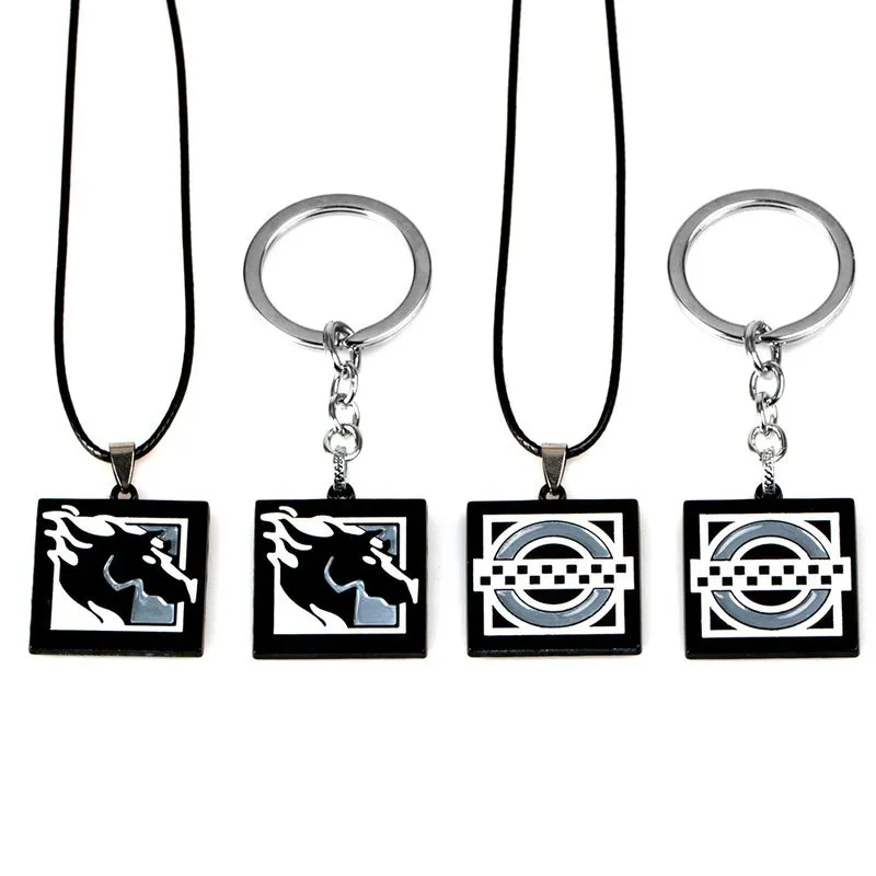 Colar De Chaveiro Com Logotipo Rainbow Six Siege Maverick